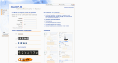 Desktop Screenshot of counter.de
